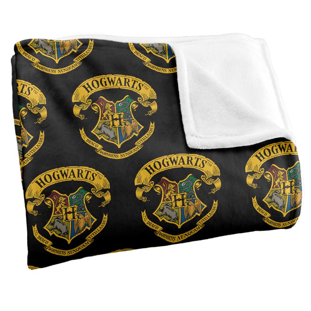 Harry Potter Hogwarts Repeat Print Blanket