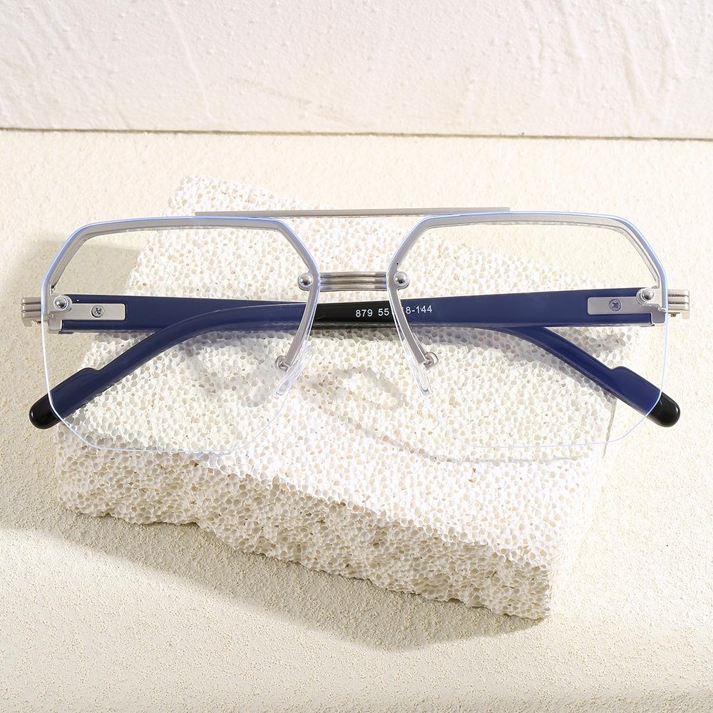 

Polygon Shape Sunglasses Women Double Bridge Pilot Shape Sun Glasses For Men Driving Hiking Women Sunglass