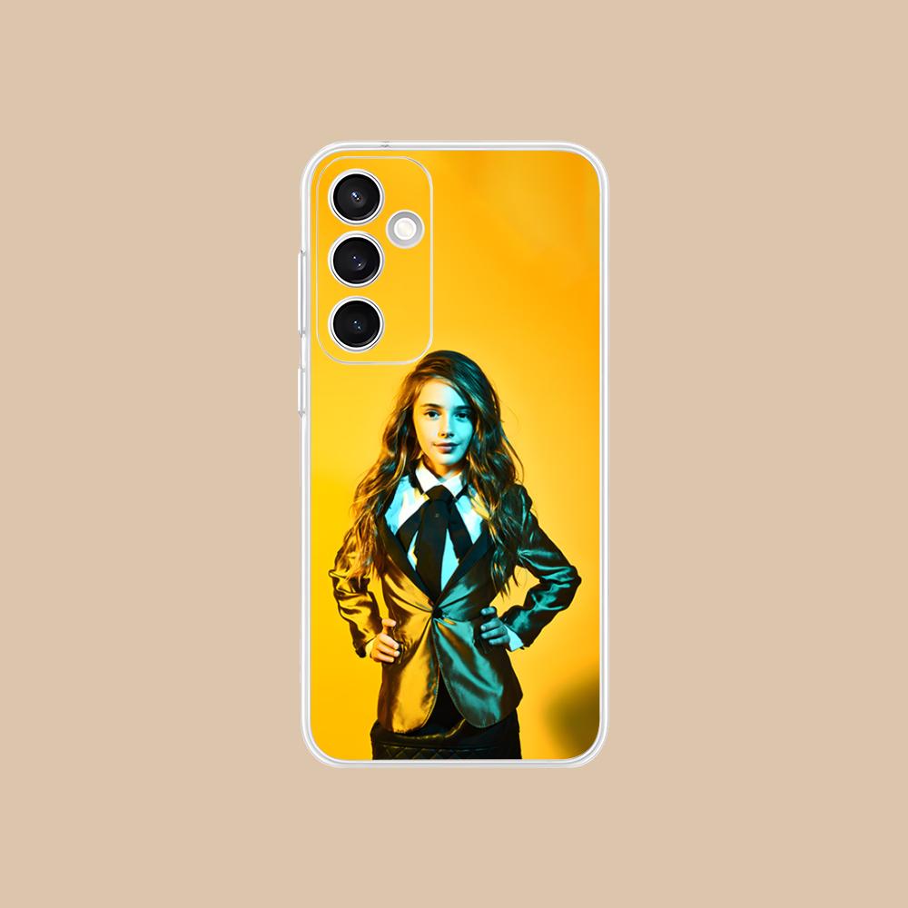 Julia Butters Mobile Cell Phone Case for Samsung Galaxy S25 S24 S23 S22 S21Plus FE Ultra Clear Colorful Cover Smartphone Pretty