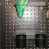 Adjustable Height Wall Mounted Funnel Stand Rack 1.7-2.9 Inch Universal for Coolant Fuels Fluid Management Workshop Use