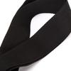 Black simple tactical belt, men's outdoor sports belt, mountaineering nylon plastic buckle D-shaped buckle outdoor belt