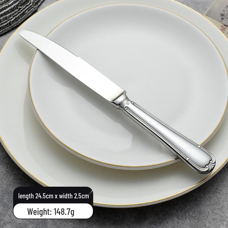 Abay European Style 304 Stainless Steel Cutlery Set