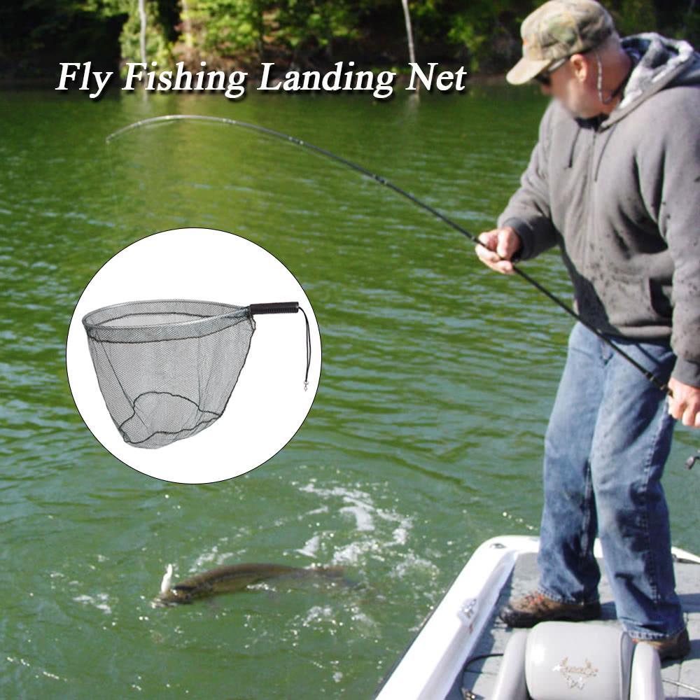 Buy Fly Fishing Brail Landing Net Portable Lightweight Aluminum Landing