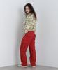 AVIREX WEB&DEPOT Exclusive COTTON CARGO PANTS Women's L 100 Red 783-4910603