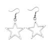 Y2K Star Earrings Star Goddess Necklace Stars Gifts Modern Stars Charm Earrings Drop Earrings