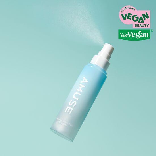 Amuse Ceramic White Pearl Rice Mist & Fixer 80ml