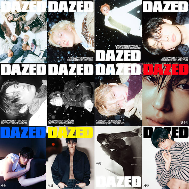 Dazed & Confused 2025 November Byeon Woo-seok  BOYNEXTDOOR SUHO TOOAS NEXZ K-POP