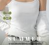 Ribbed Camisole Tank Top for Women - Slim Fit, Underarm Coverage, Spring/Summer/Autumn Wear
