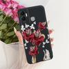 For Infinix Hot 12 Play 12i Cute Flower Butterfly Cat Painted Case For Infinix Hot12i 12Play Black Silicone Soft Phone Cases