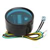 Motorcycle Fuel Level Gauge 52mm Housing Diameter LED Light Display Fuel Tank Fuel Level Meter 12V