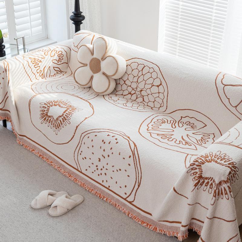 Tecido de Capa de Sofá de Pelúcia de Alta Qualidade Dupla Face Disponível Toalha de Sofá Novo Inverno Cobertura Total Cobertor Toalha para Sofá