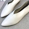 Brand Spring Autumn Woman Soft Leisure Flats Leather Shoes Woman Moccasins Loafers Female Casual Driving Footwear Big Size 34~40