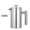 Double-Wall Insulated Coffee Maker French Press Stainless Steel Espresso Coffee Machine High Quality Coffee Tea Maker Pot