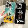 My Chemical Romance MCR Coque de téléphone souple pour iPhone 15 16 17 Air 14 Pro Max 16E Plus 13 12 Mini Placage Anti-Chute Fundas
