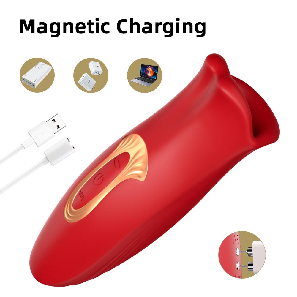 Tongue Licking Nipple Clitoris Vibrator Stimulator Vagina Nipple Vibration Masturbation Tools Vibrator Sexy Adult Female 18