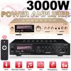 3000W Bluetooth5.0 Audio Power Amplifier Home Theater Amplificador Audio with Remote Control Support FM USB