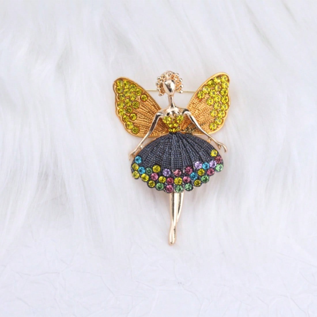 1pc Women s Cute Ballet Sisters Brooch - Retro Elegant, Fashion Creative, Unique Design, Ideal for Scarves – Best Choice