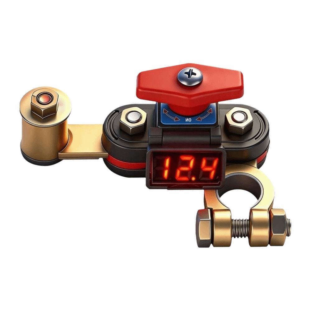 Copper Terminal Car Battery Disconnect Switch Bidirectional Joint Switch Universal Car