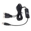 USB zu MIDI Kabel 5ft USB MIDI Schnittstellenadapter MIDI zu USB Kabel Konverter für Musikkeyboard Klavier zu PC Laptop