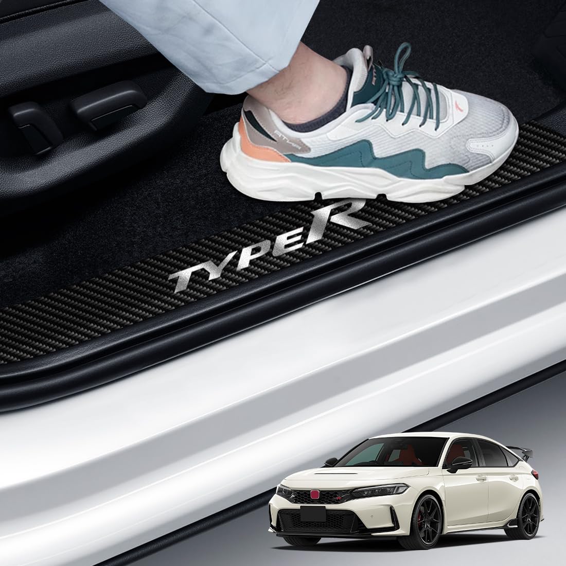 

GOODGOODCAR Side Step Guards and Scuff Plates for the New January 2025 Type R Series These interior accessories feature gold leaf and gold plating