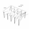Miao's Studio Miaoinchs Studio Lid Storage, Under-Sink Extendable Pot Lid & Pan Stand, Dish Storage, Dish Drainer, for Dish Racks (1 piece)