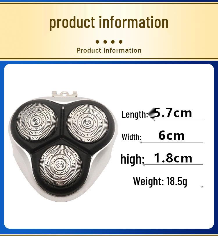Compatible Replacement Cutter Head for Philips Shaver PT870/PT878/PT920/PT877