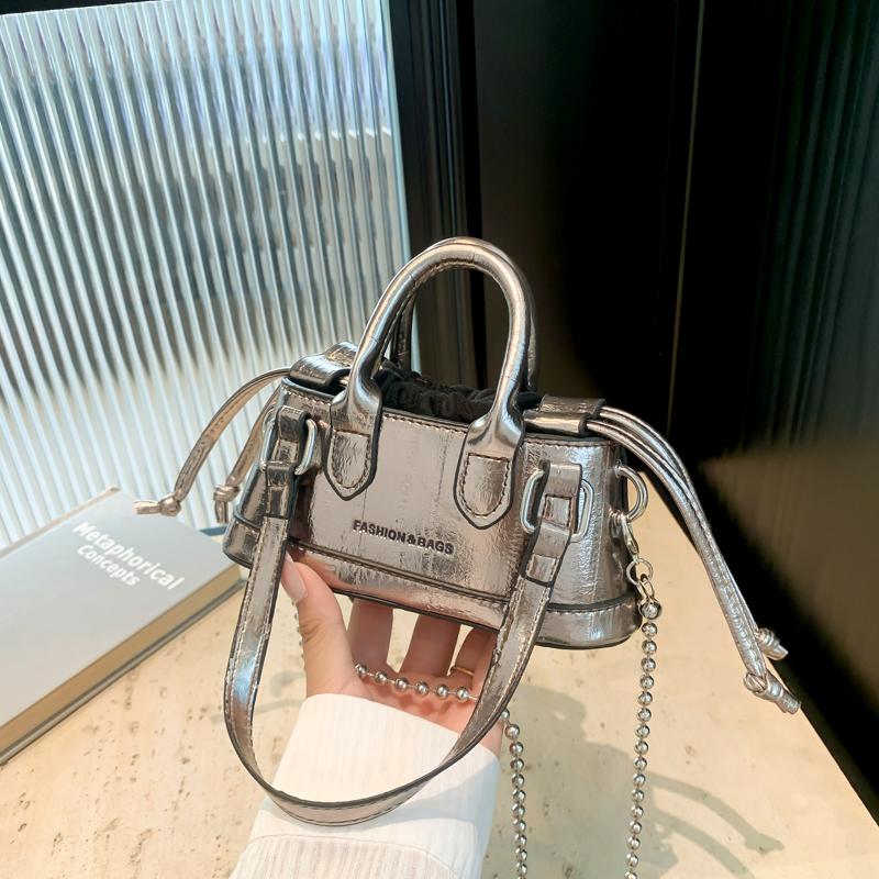 Genți de mână din piele strălucitoare pentru femei, genți de mână mini de lux pentru femei, genți de umăr de designer de lux, pentru naveta