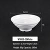 Durable A5 Melamine White Soup & Noodle Bowl