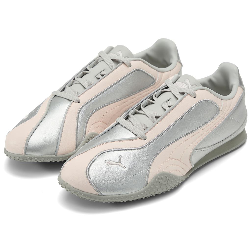 Puma  Bella V2 Leather Silver Jas Flower Unisex Sneakers Light-Grey 404043-03