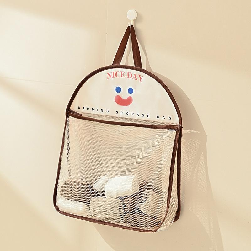 

Подвесная сетчатая сумка для хранения нижнего белья, органайзер для гардероба и общежития, волшебная сумка для хранения инструментов за дверью кофейный