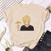 Banana Fish Tshirt Women Summer Streetwear Japanese Top Girl Harajuku Clothes Fashion Casual Graphic Clothing Short Sleeve