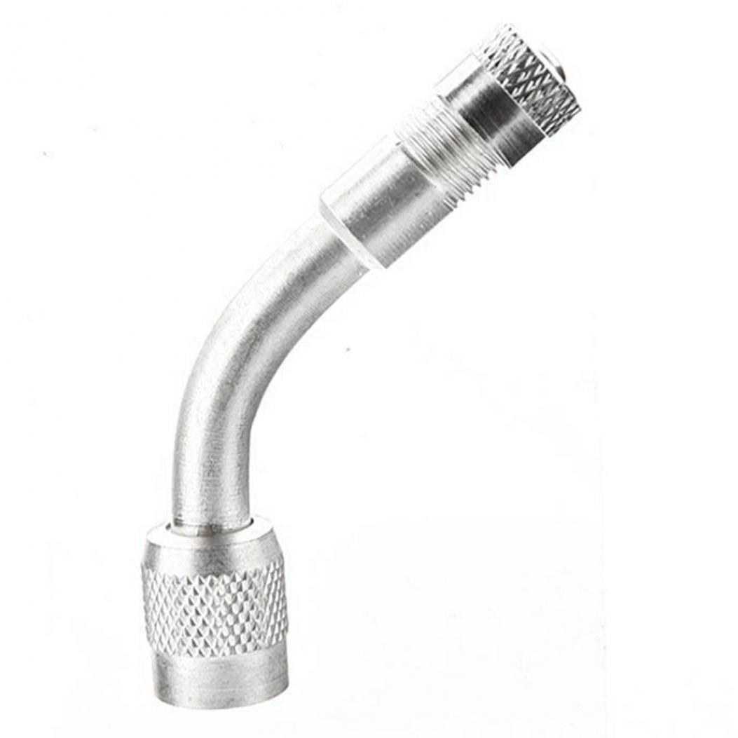 

Удлинитель клапана шины для мотоцикла, автомобиля, велосипеда, угол 45/90/135 градусов, адаптер 135 Degree серебряный