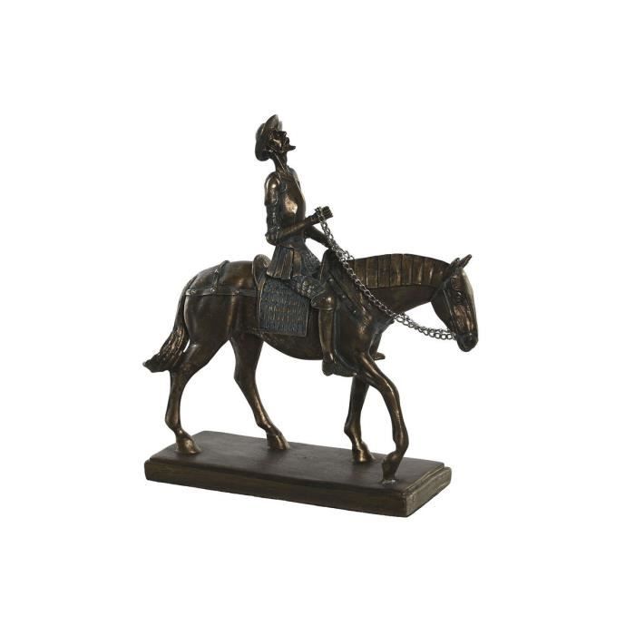 Figurine décorative - Cuivre - Cheval - 20 x 7 x 22 cm - Paulownia - Intérieur
