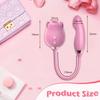 Clitoris Sucker Vibrator for Women Nipples Clit Stimulator Finger Wiggle G-Spot Masturbator Female Sex Toy