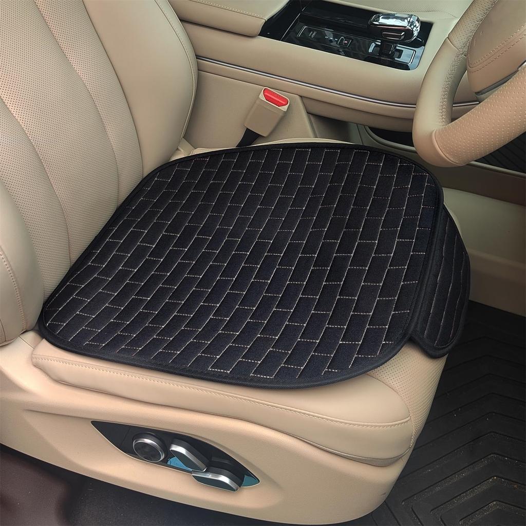 Front Seat Covers, Comfortable Seat Covers, Front Bottom Seat Cushion Covers, Universal Padded Interior Covers Suitable For Most