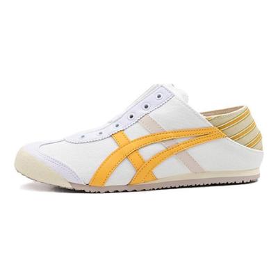 Mexico 66 Pantofi Casual Confortabili Antiderapanți Durabili Respirabili Ușori cu Top Scund Unisex sneaker Alb Galben 1183C075-104