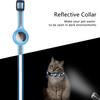Katzenhalsband mit Schutzhülle für Airtag Anti Lost Locator Tracker Hundezubehör Reflektierende Haustierhalsbänder