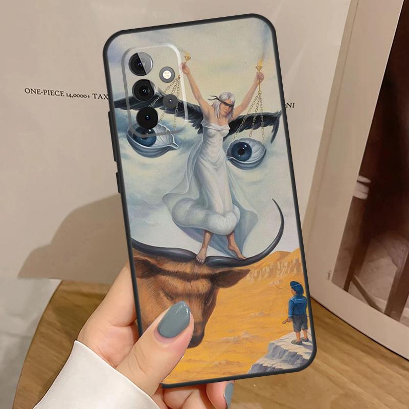 

Salvador Dali Art Case For Samsung Galaxy A55 A35 A15 A54 A34 A14 A33 A53 A13 A23 A17 A06 A16 A56 A36 A32 A52 Samsung A73 5G