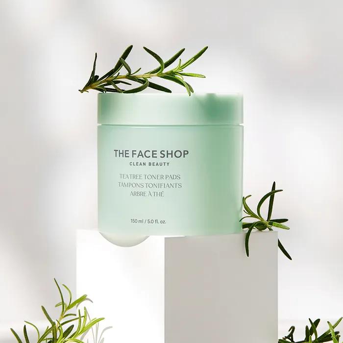 The Face Shop Tea Tree Toner Pad 70 Sheets