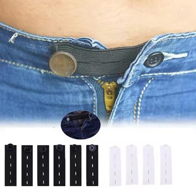 5 ks Prodlužovací pásek na kalhoty Unisex Pásek do pasu Těsné kalhoty Džíny Sukně Těhotenské Knoflíky Háčky Oblečení DIY Šicí potřeby