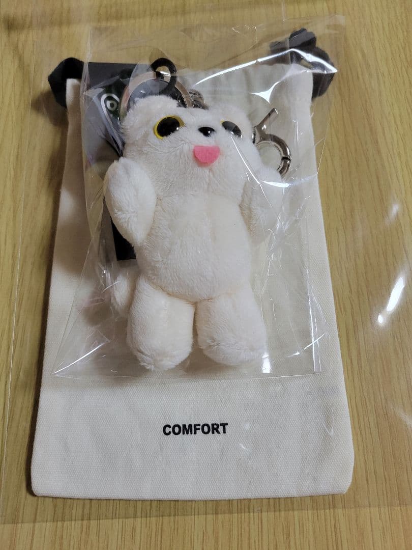 

[USED] COMFORT MUNK KeyRing BTS Jungkook Plush Keychain