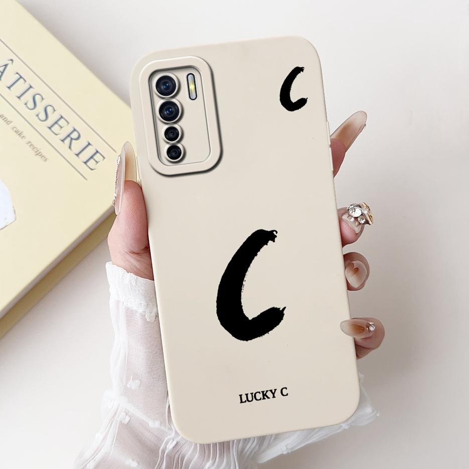 For Oppo F15 Case Oppo A91 CPH2001 Cute Lucky Letters Cover Soft Silicone Phone Case For Oppo Reno 3 Reno 4G F 15 OppoA91 Fundas