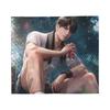 Anime Love and Deepspace Blanket Fleece Sylus Valko Rafayel Super Warm Throw Blanket for Bedding Couch Bedspread