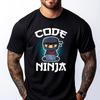 Code Ninja Programmer Coder Computer Programming Coding Luxury T Shirt Woman Mens TShirts Easter Sunday
