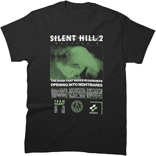 Silent Hill 2 Ужасы Унисекс Все Размеры Футболка Подарок Для Фаната Унисекс Футболка XL
