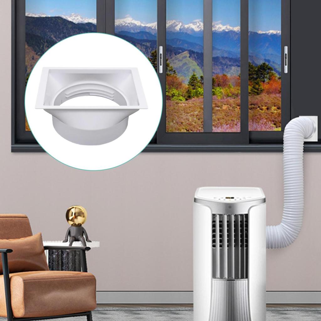 Portable Air Conditioner Hose Coupler 5.9 Inch AC Exhaust Vent Hose Connector Coupling Extender With Clockwise And