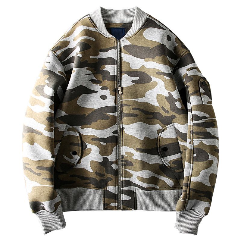 Trendy Label Cutting Cattle Goods MA1 Winter Pilot Jacket