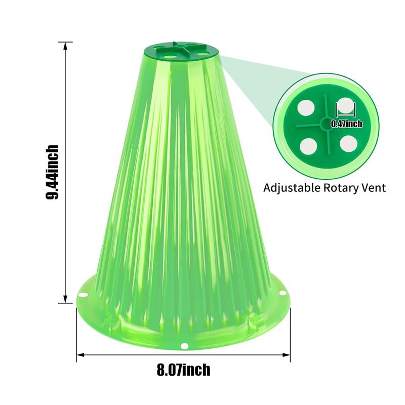 Växtskyddskåpa Trädgårdstillbehör Snigelkrage Plantkåpor Jordbruks Miniväxthusverktyg