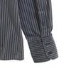 Gucci Made In Italy Striped Pattern Long Sleeve Cotton Shirt 43 Men's Used