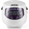 Reishunger Digital Rice Cooker - 0.6l/350w/220v - 8 Programs - White